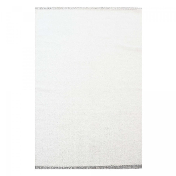 Tapis kilim fait main en laine motif uni NOBI