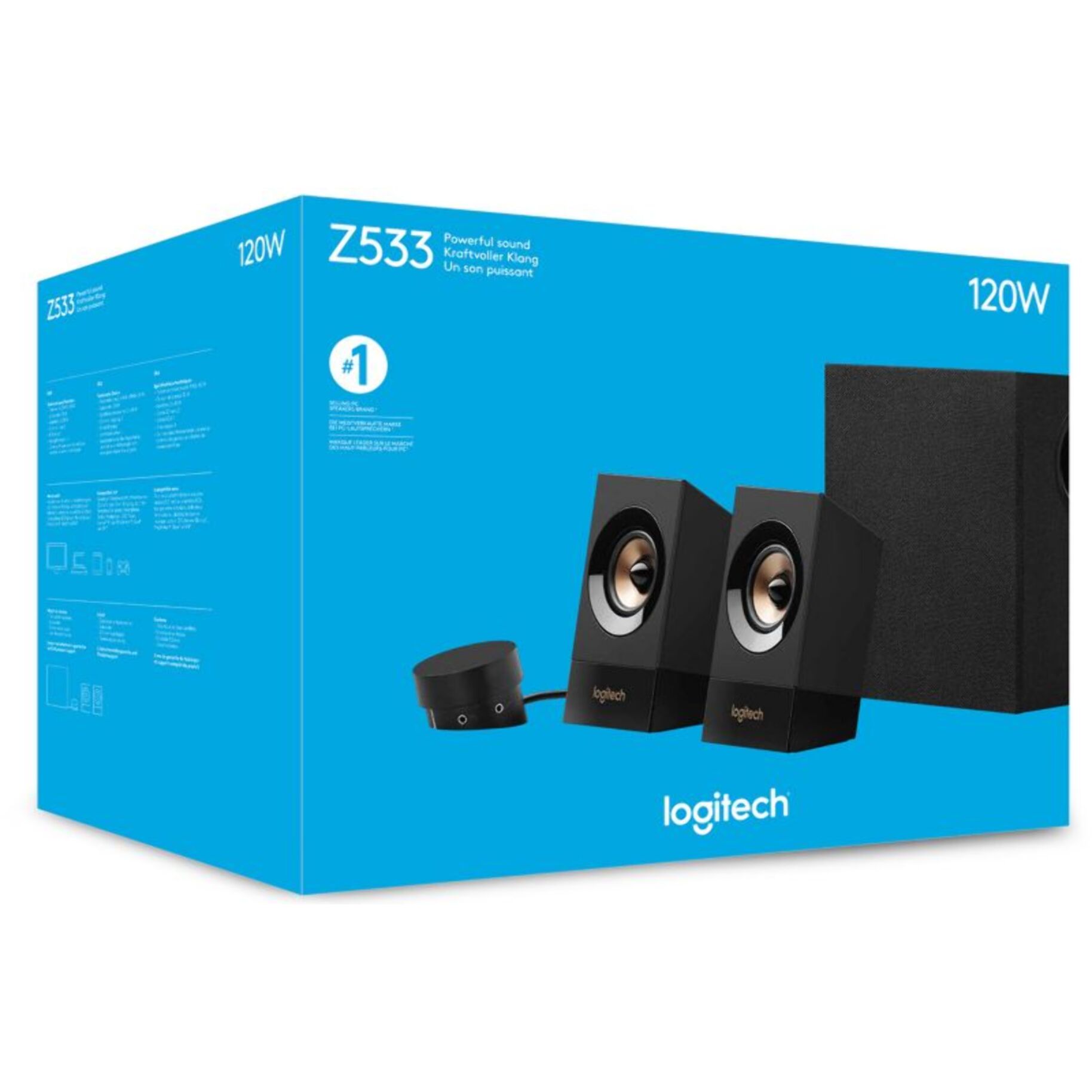 Enceinte PC LOGITECH Z533 2.1 Dark