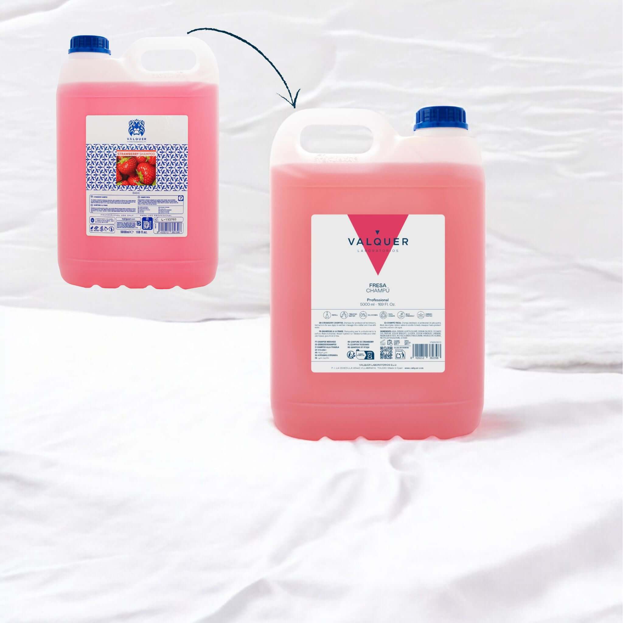 Valquer Champú fresa - 5000 ml