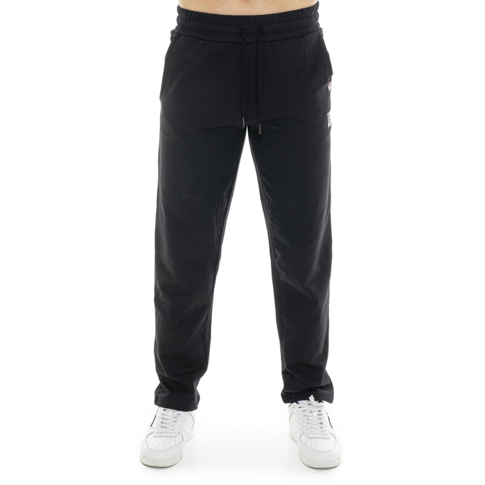 Pantalone sportivo invernale da uomo senza polsino con logo piccolo "Basic"