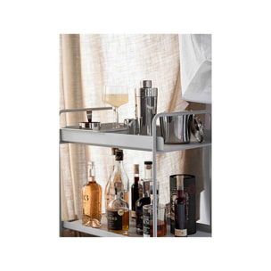 Shaker en acier poli Rocks