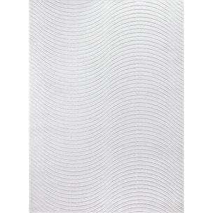AYUMI Alfombra de Interior/Exterior con Motivos 3D en Relieve