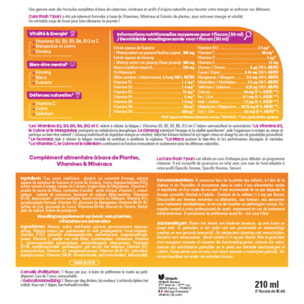 VITAMIN'22 - Pack Vitamin'22 Homme - Vitamin'22 Cure Flash 7 jours + Vitamin'22 Specific Homme - Anti-fatigue - Vitamines & minéraux - Etui de 7 doses de 30ml + Pilulier de 60 gélules végétales