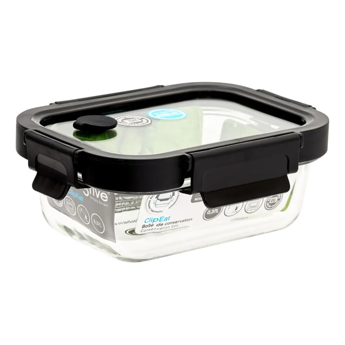 Boîte de conservation Clipeat Plus 0,37L rectangle