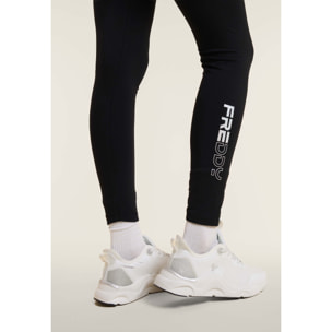 Leggings 7/8 con maxi logo posteriore