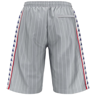 Kappa - Pantaloncini Uomo Grigio - 222 BANDA LULLO