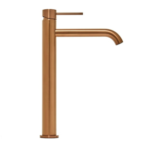 Aurum mitigeur lavabo inoxydable, à levier, sans vidage, or rose brossé SATBAUR285BRG avec une garantie de 5 ans