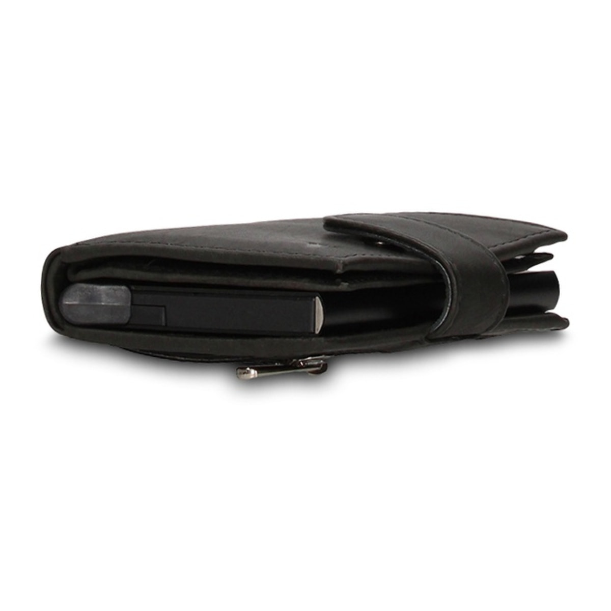 Portafoglio uomo in vera pelle - Modello Astor Prime - Casual - 7.5 x 10.0 x 2.0 cm