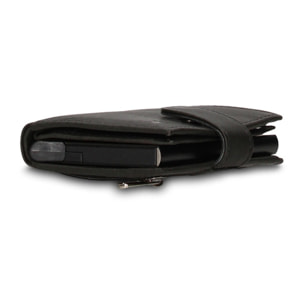 Portafoglio uomo in vera pelle - Modello Astor Prime - Casual - 7.5 x 10.0 x 2.0 cm