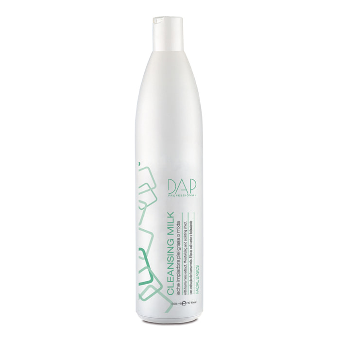 Lait nettoyant peau mixte ou grasse 500 ml.