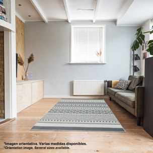 Alfombra de Poliester estampada 80 x 150cm