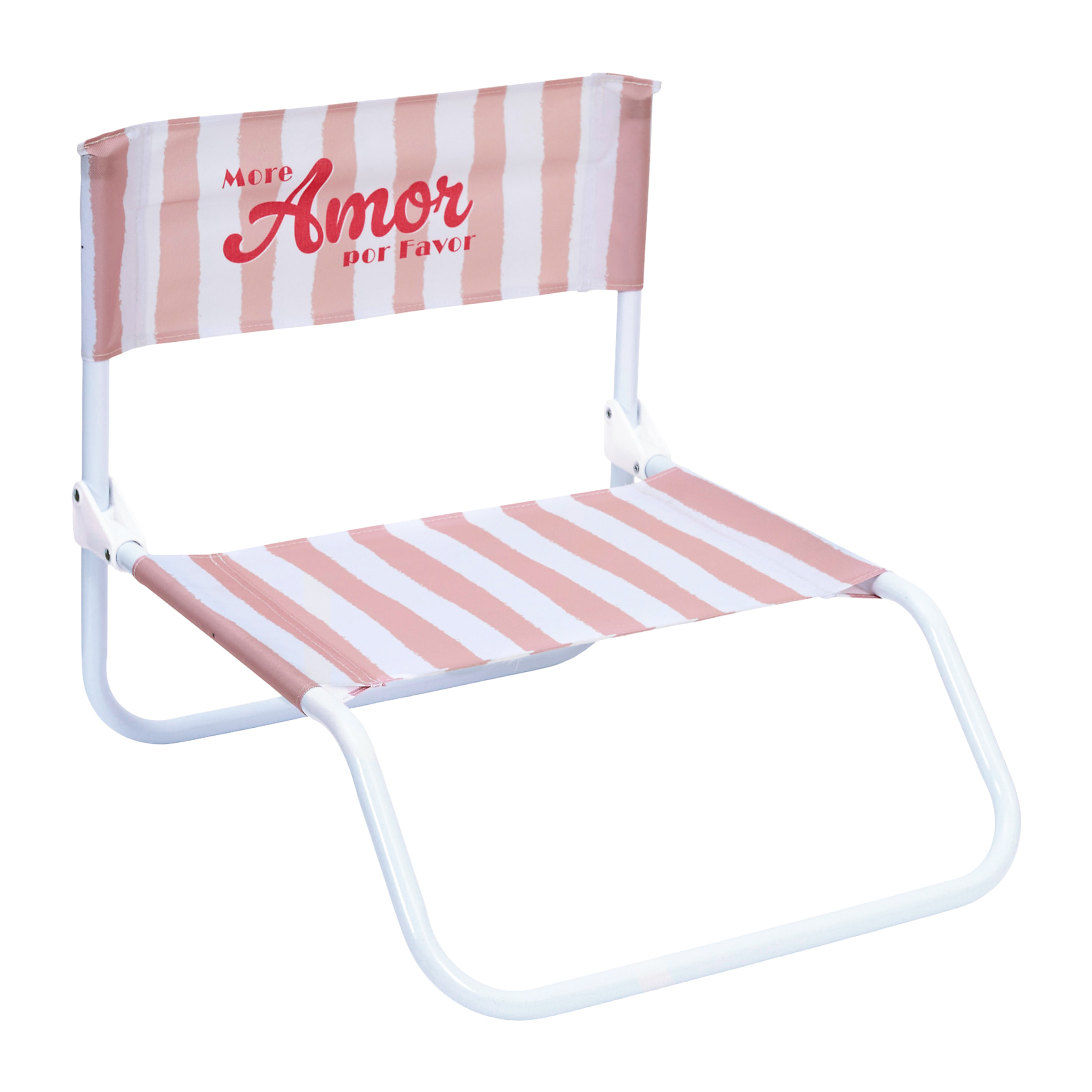 Chaise De Plage Dolce Vita Rose - Lot De 6