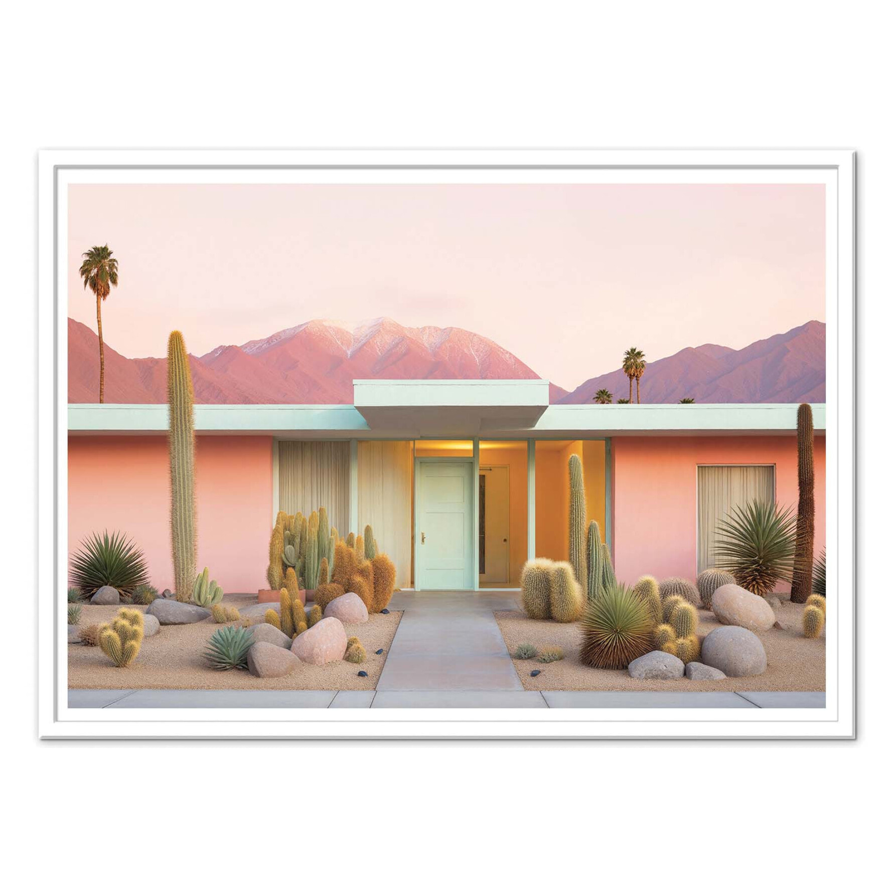 Affiche - Palm Springs Moods - Philippe Hugonnard