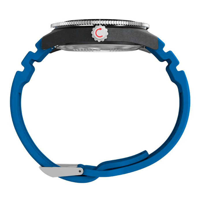 Reloj Timex TW2Y02500 Hombre Analogico Cuarzo con Correa de Silicona