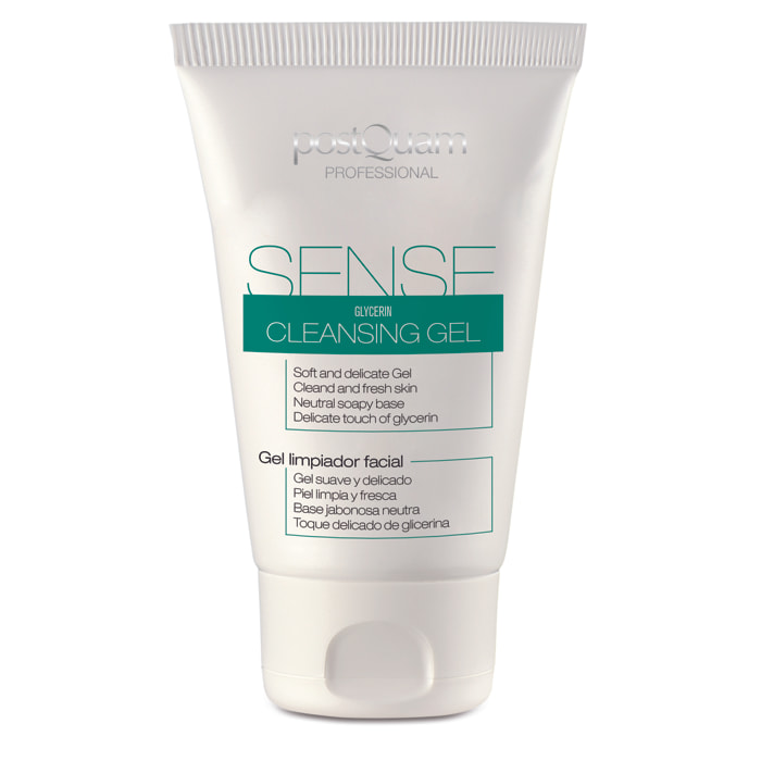 Gel limpiador facial para pieles finas y sensibles 150 ml.