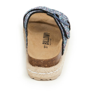 SANDALO CON ZEPPA BILLOWY BLU