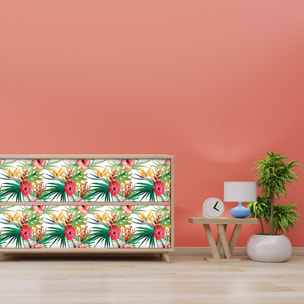 Sticker meuble tropical jantharat 40 x 60 cm