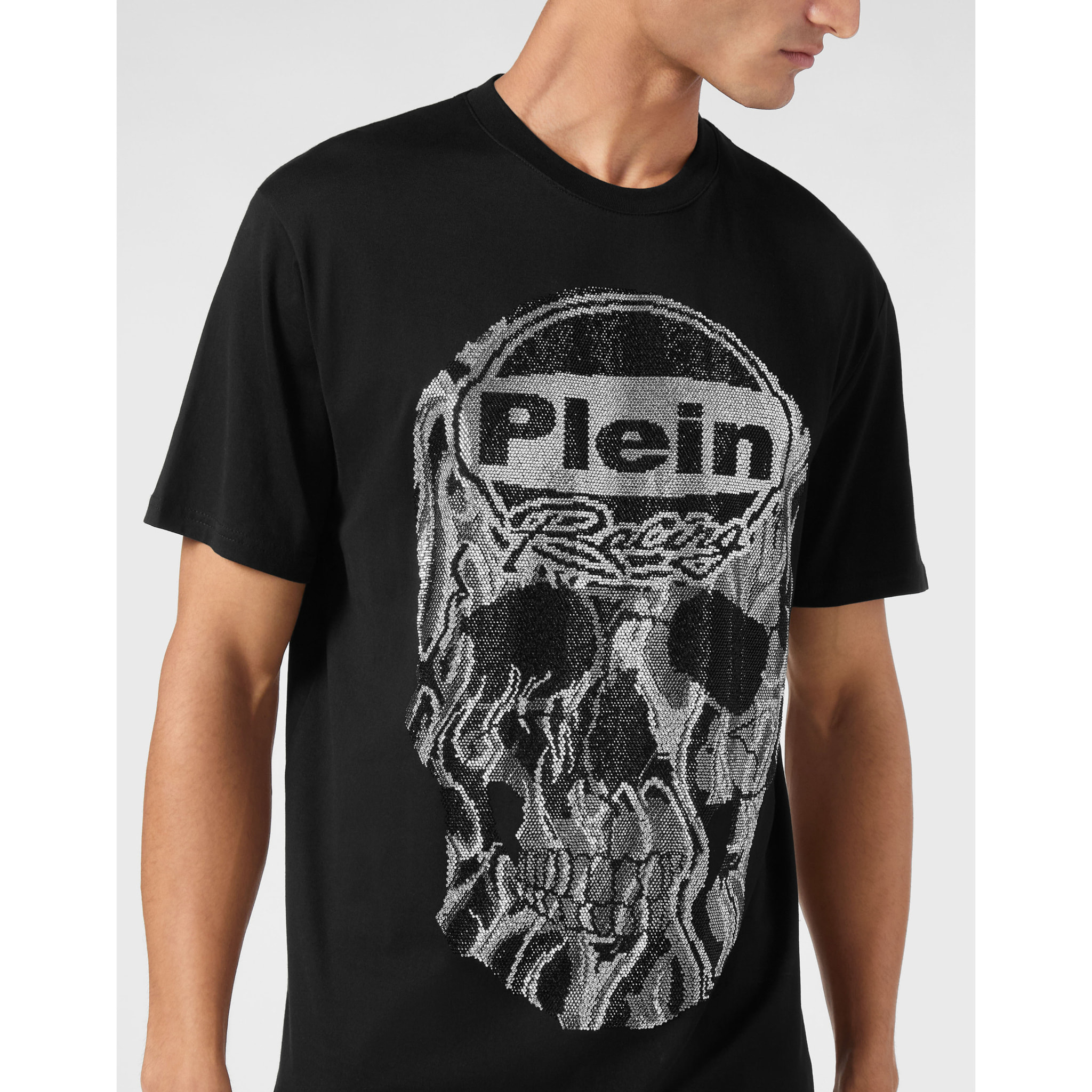 PHILIPP PLEIN Maglietta a girocollo SKULL