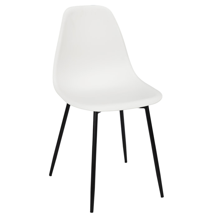 Chaise Gustav Blanc - Lot De 6