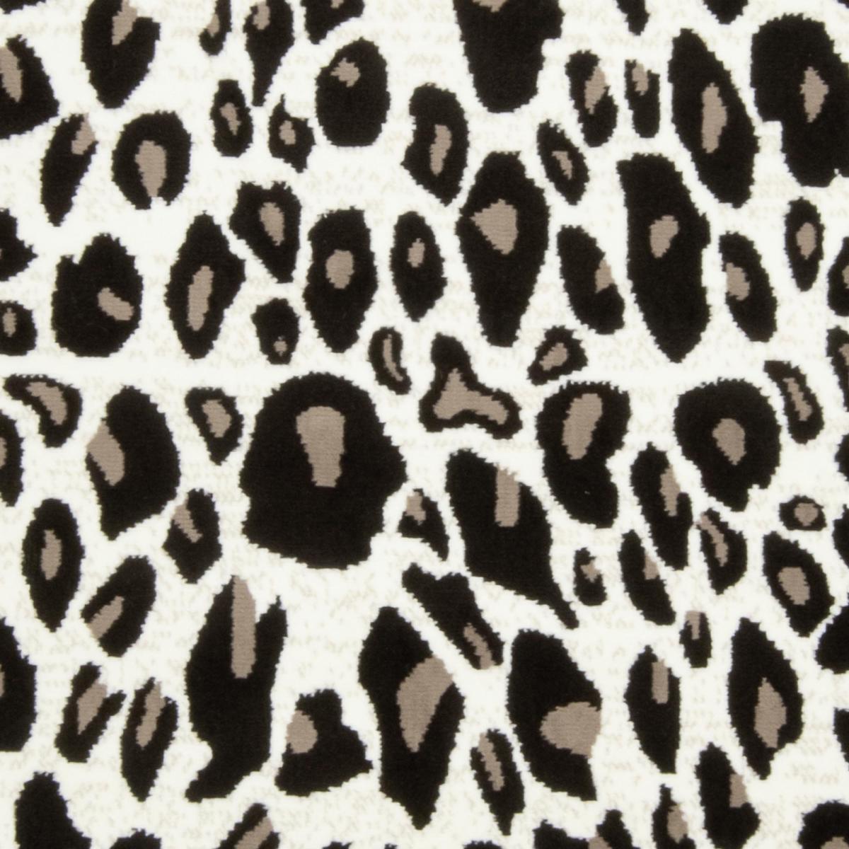 Tapis couloir fauve Beige et marron motif animalier