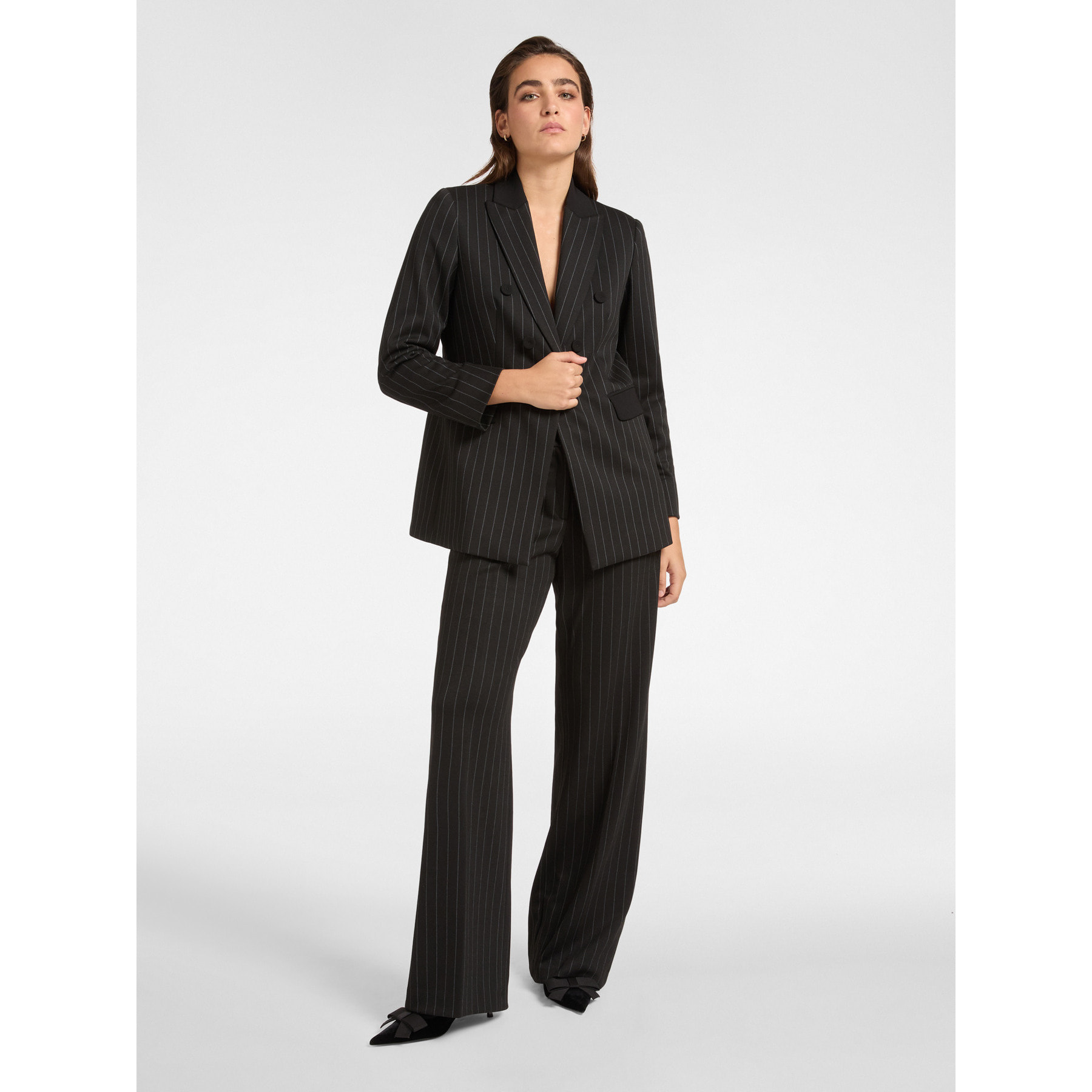 Elena Mirò - Pantalones de vestir para hombre - Negro