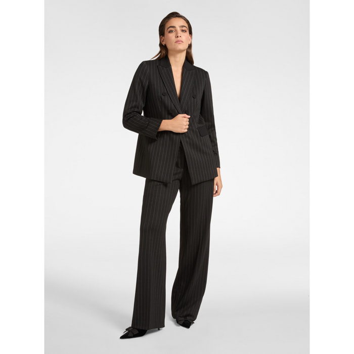 Elena Mirò - Pantalones de vestir para hombre - Negro