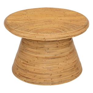 Table basse "Tanae" beige 70x70x45cm