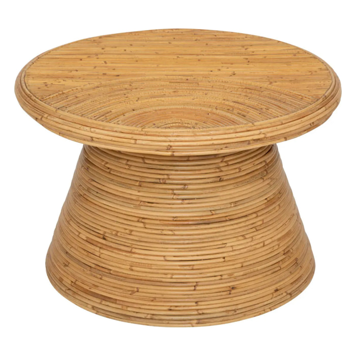 Table basse "Tanae" beige 70x70x45cm