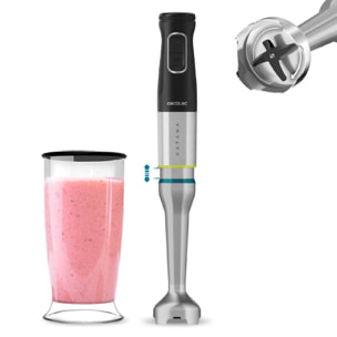 Cecotec Katana TotalDestroy 1200XL BL Hand Blender, 1200 W, 21 vitesses et Turbo