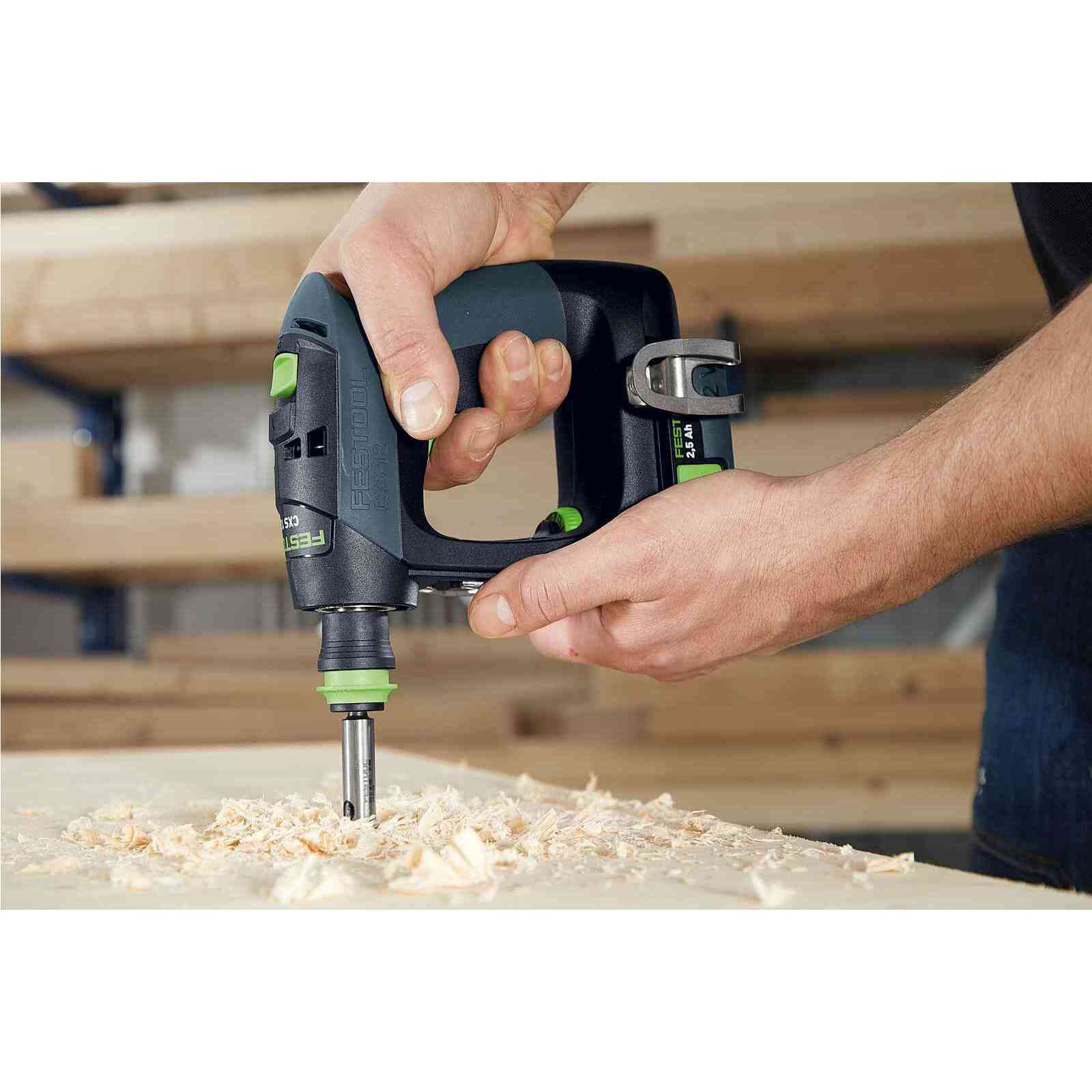 Perceuse-visseuse sans fil CXS 12 2,5-Plus - FESTOOL - avec 2 batteries 12V 2.5 Ah - chargeur - systainer - 576864