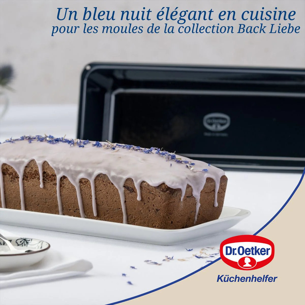 Moule à cake 30 cm Dr Oetker Back Liebe