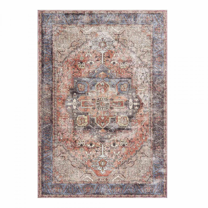 Tapis grand salon  kilim motif oriental, ORIA, tissée et chaleureuse