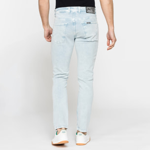 COLOR JEANS UOMO MOD. 717 SLIM FIT IN BULL DENIM SPECIAL DYED