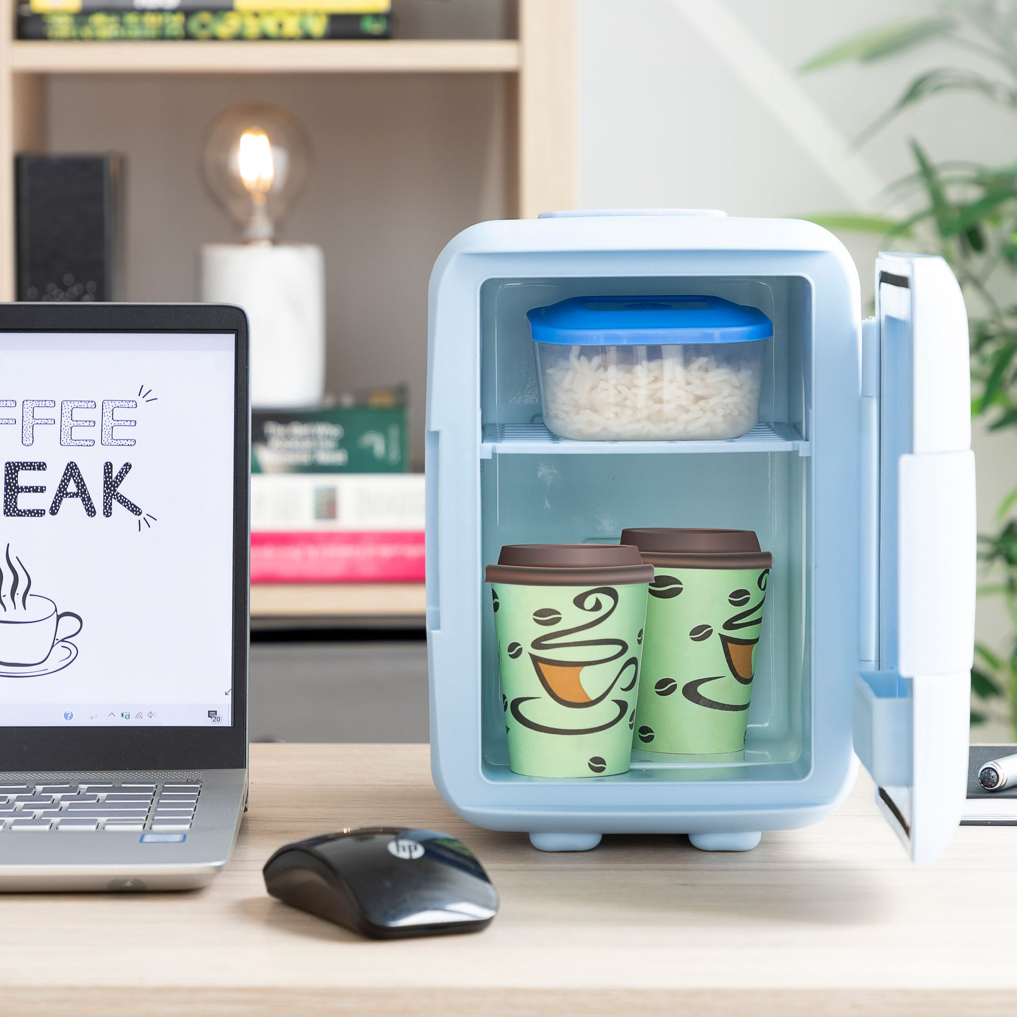 Mini-frigo per make-up Kulco - blu - 18,5x25,2x23 cm