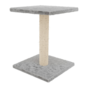 Albero per Gatto con Graffiatoio Cuccia Giocattolo Gatti Parco Giochi Tiragraffi in Sisal Naturale 69 x 40 x 40 cm