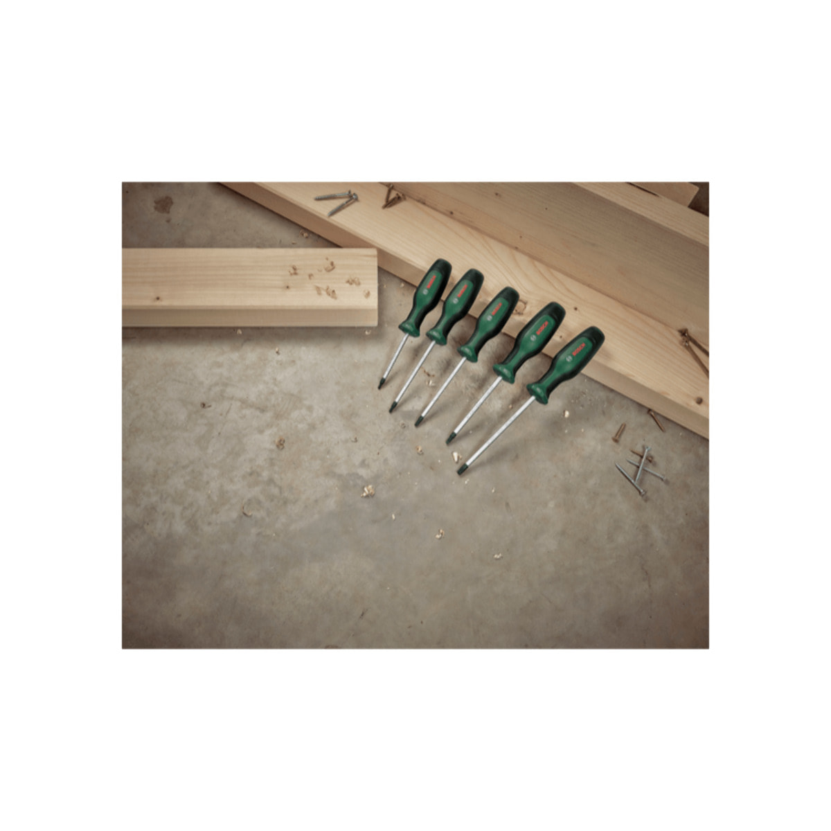 Set de tournevis Torx haute performance - 5 pièces - BOSCH - 1600A02BX6