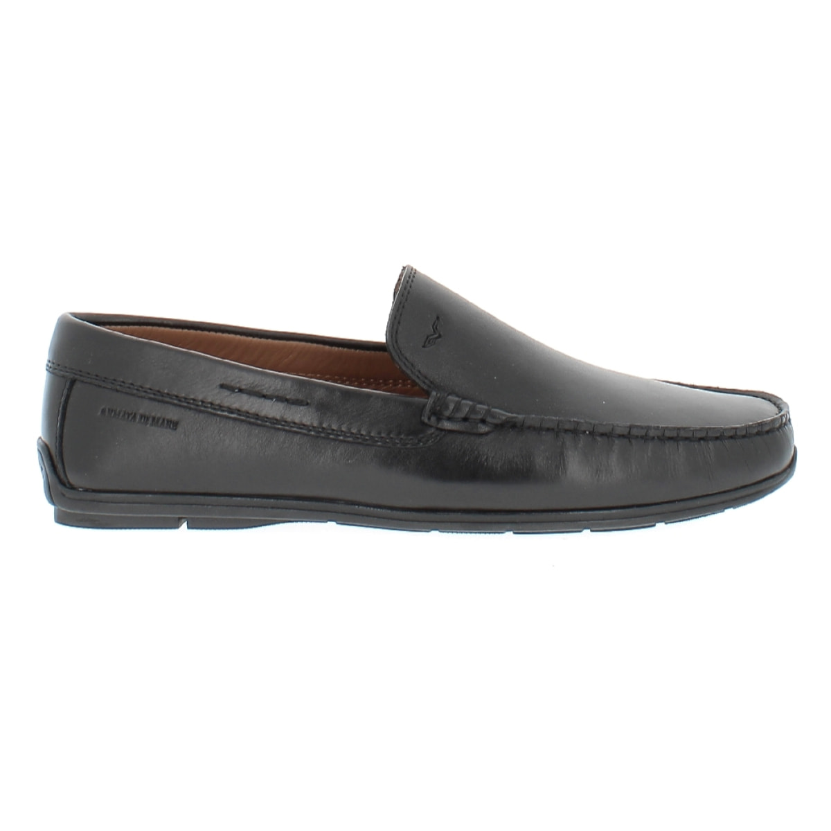 Armata di Mare Scarpe Uomo Mocassini in Vera Pelle Comfort con Soletta Rimovibile in Memory Foam AMU SS23F382 Black