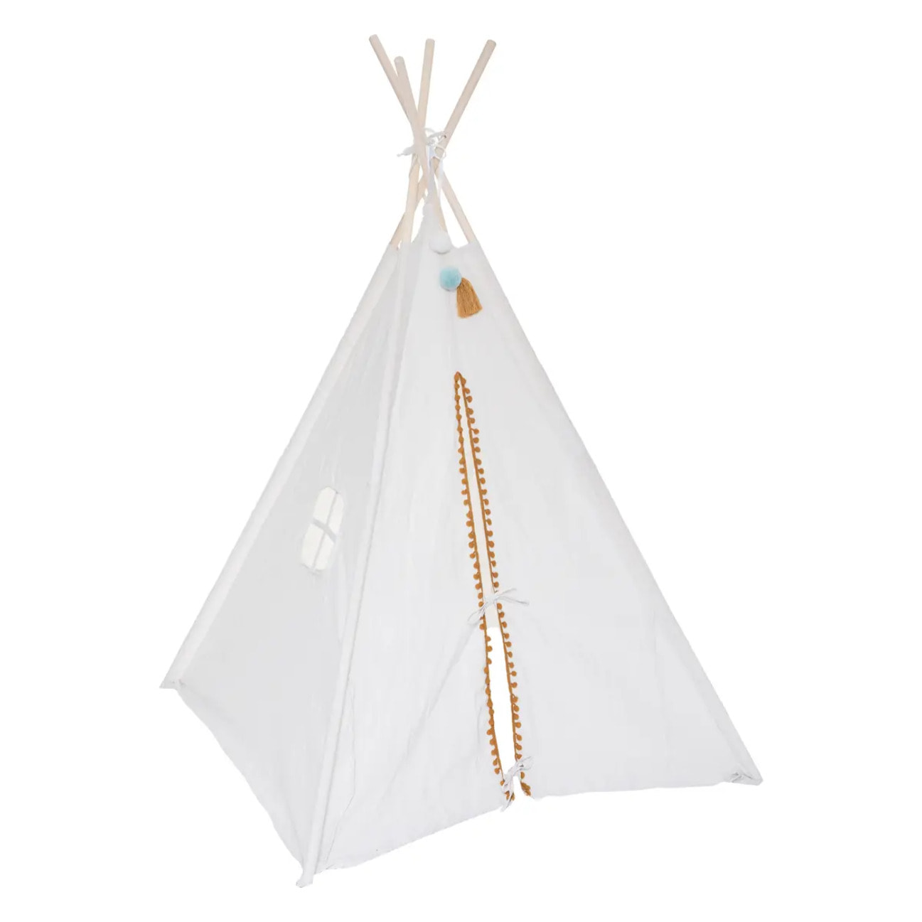 Tipi pour enfant Wapi 120x120x160cm naturel