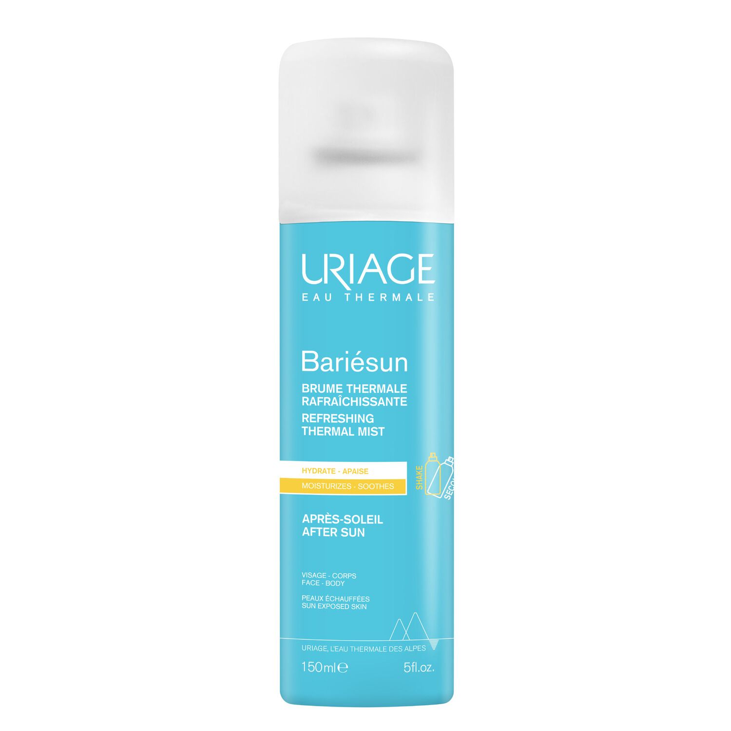 Bariésun - Brume Thermale Rafraîchissante Après-soleil 150 ml