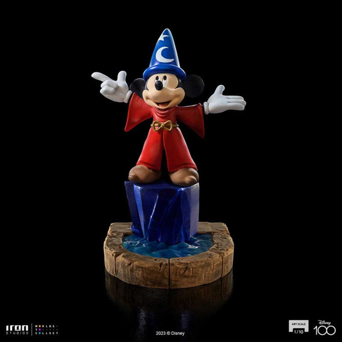 Disney Art Scale Statua 1/10 Mickey Fantasia Regular 25 Cm Iron Studios