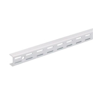 Crémaillère double blanche BOURG MERMIER - 240 cm - P-CR2240B