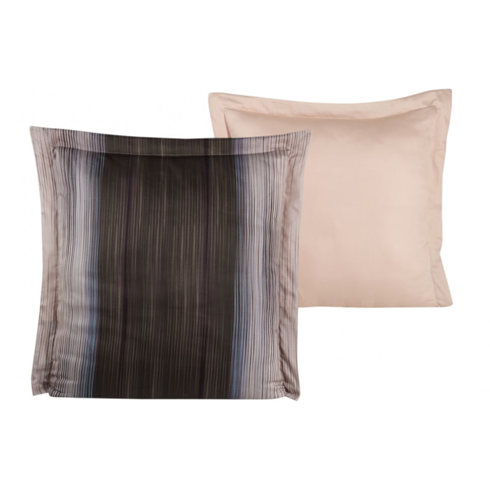 Lot de 2 Taies d'oreiller satin de coton imprimé