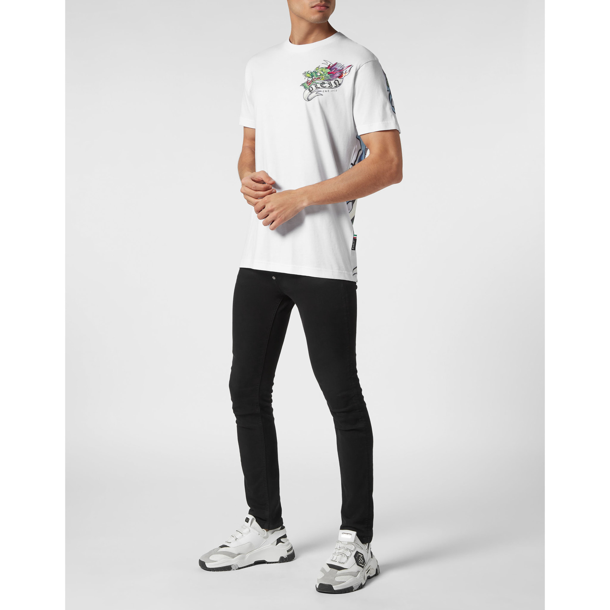 PHILIPP PLEIN Camiseta Cuello Redondo TATTOO