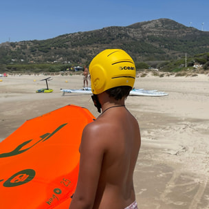 Casco de deportes acuáticos OCEAN DOLPHIN - Amarillo mate