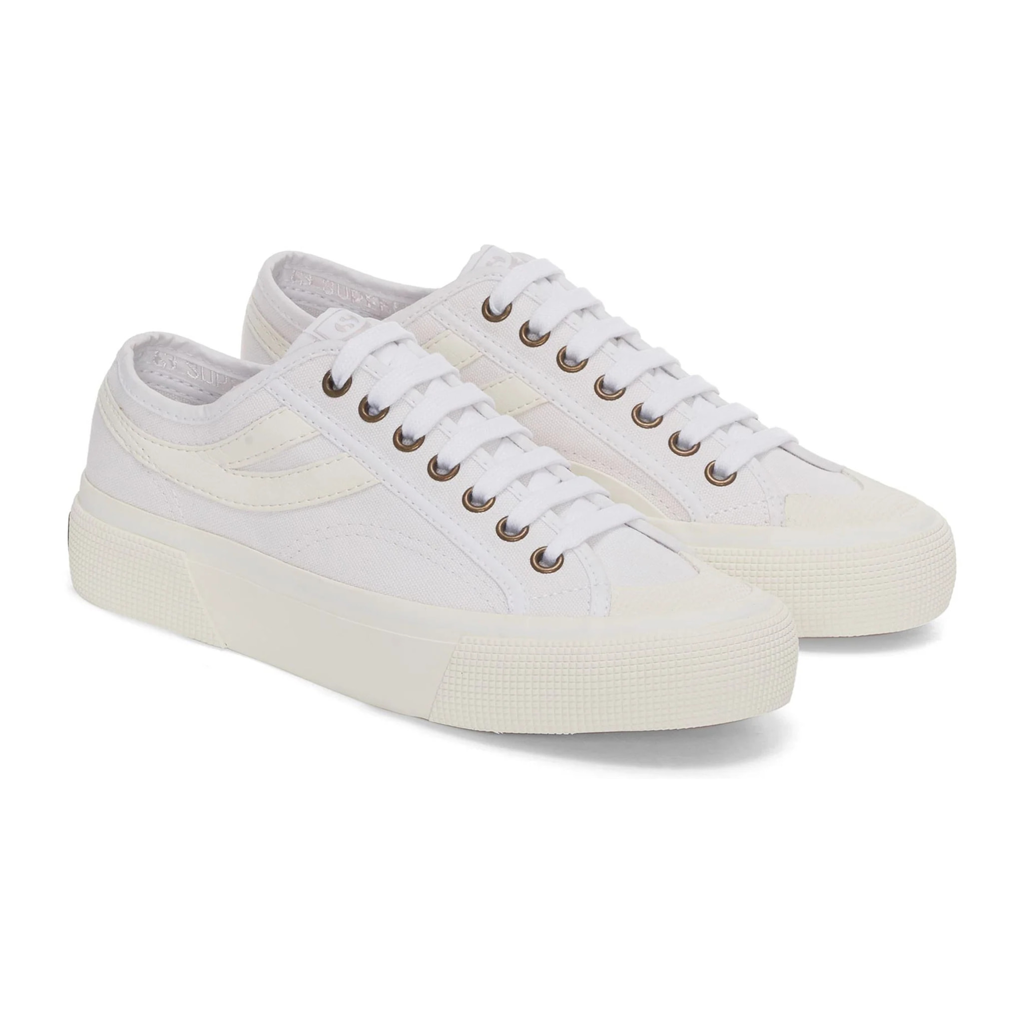 Superga - Uomo Donna Bianco - 2750 Panatta 3.0
