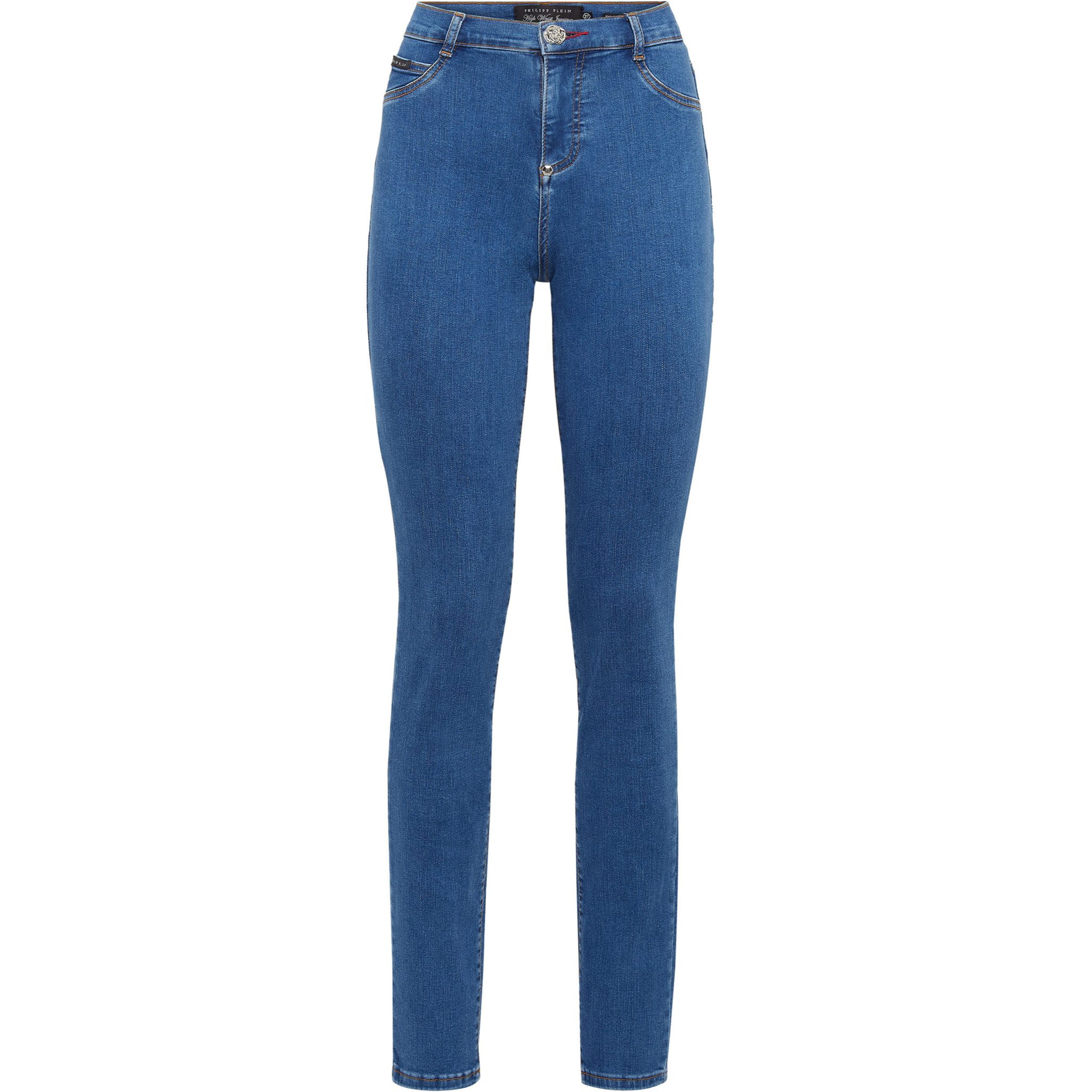 PHILIPP PLEIN Jegging a vita alta