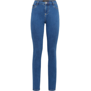 PHILIPP PLEIN Jegging a vita alta