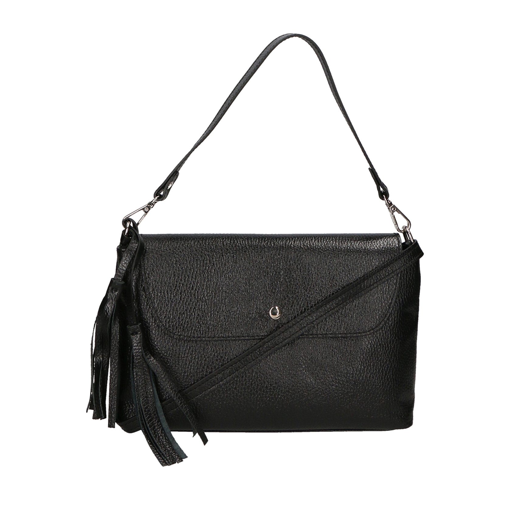 Borsa a spalla  da donna In Vera pelle Made in Italy 28x10x6 cm