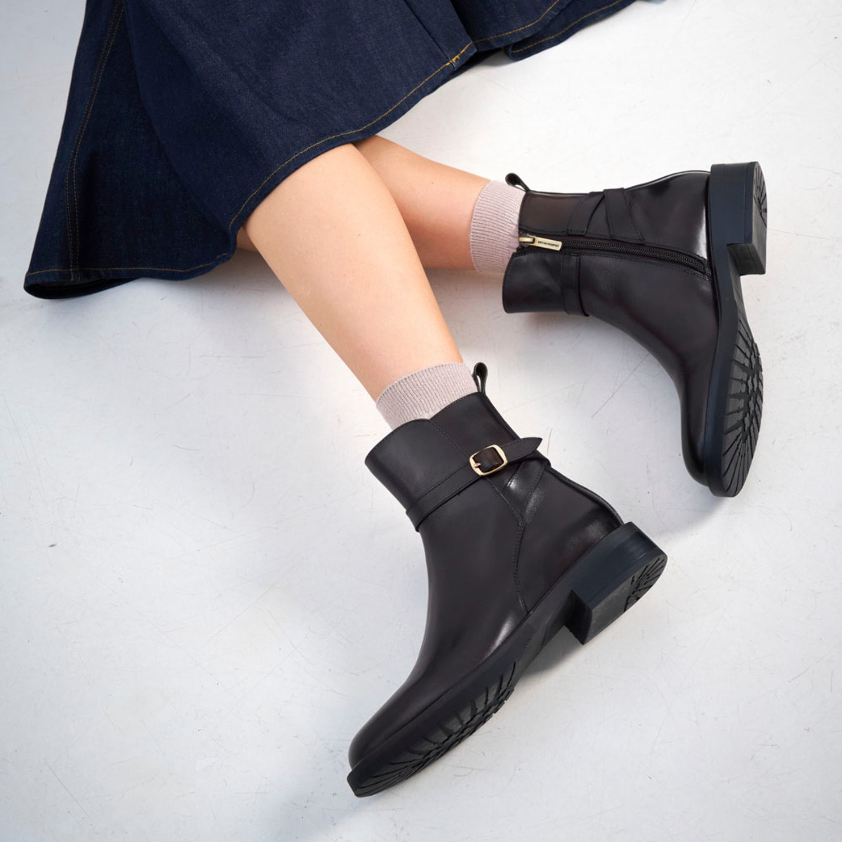 Stivaletto Jodhpur British Passport Testa di Moro