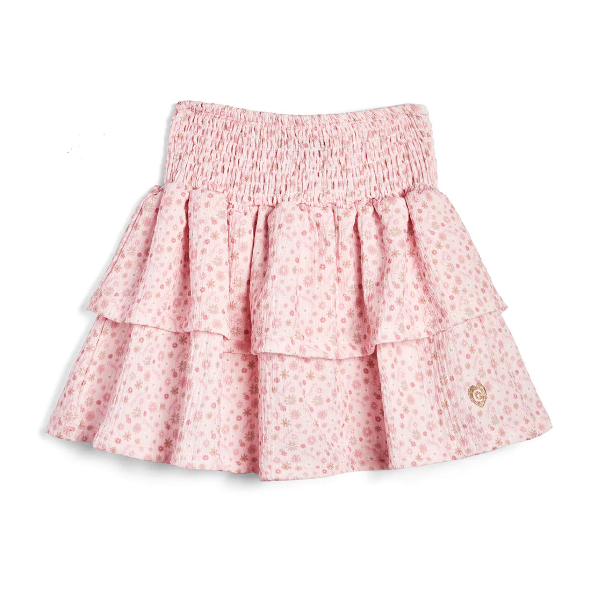 Falda Escalonada Estampado Floral